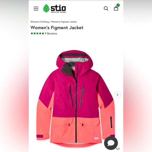 Stio Jackets & Blazers - NWT Stio Women’s Figment Jacket, Wild Raspberry, Small